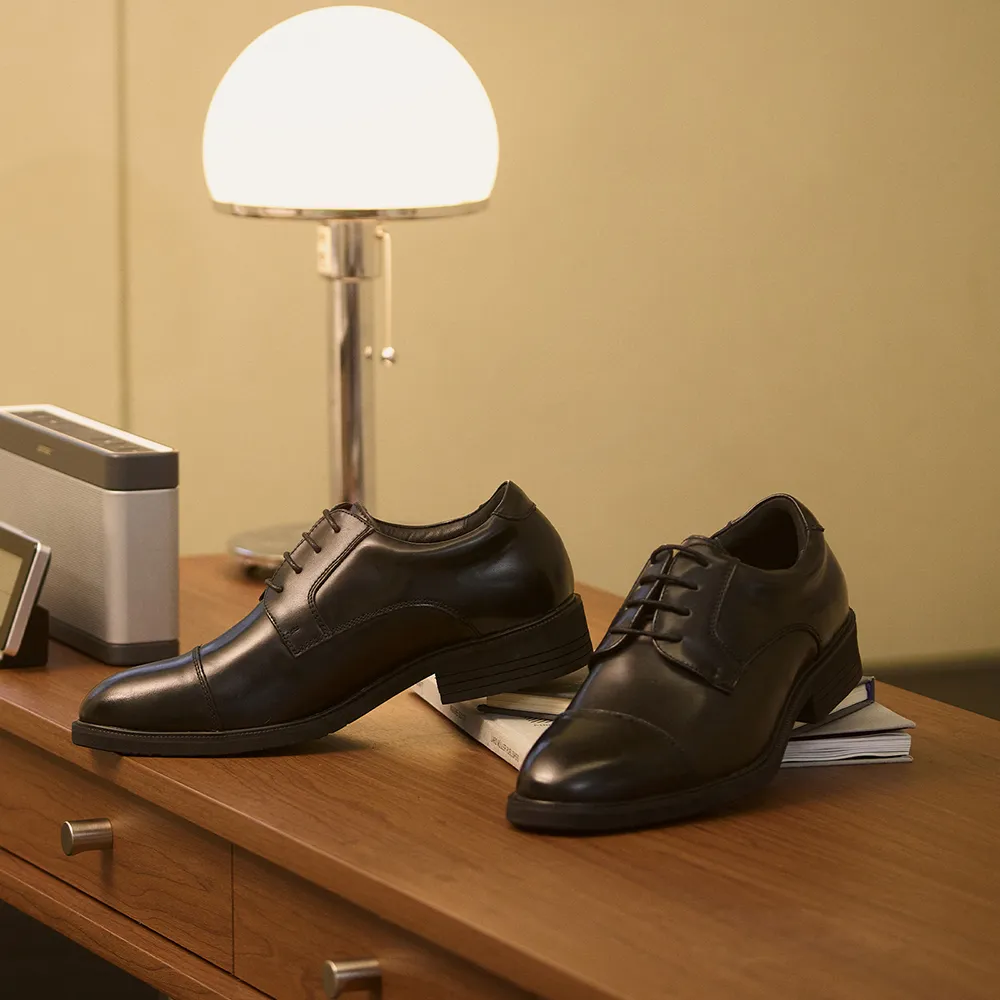 금강 리차드 남성 스트레이트팁 더비 키높이