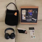 [Aeiou 콜라보] BOSE 보스 QC 울트라 헤드폰 2세대 트리플 블랙 + 아에이오우 패키지