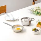 크리스텔 CASTEL PRO 10cm 2종 세트(팬, 양수)