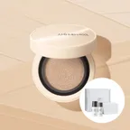 정샘물 스킨 누더 커버레이어 쿠션 (리필포함)(물크림 8ml + 물토너15ml + 코튼패드20매 증정)