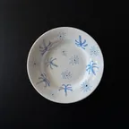 blue hawaii pasta plate