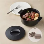 데켓 주물 IH 양수 냄비 20CM(+실리콘손잡이2P 증정)
