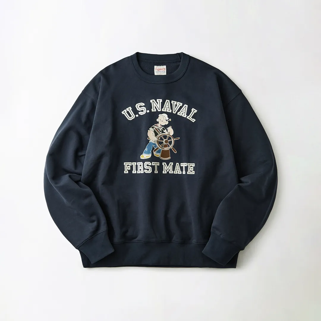 MIL SERIES SWEAT(FIRST MATE)_NAVY (46,620/무료)