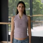 HEART TANK (FINE COTTON RIB)