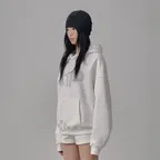 41P Brushed Hoodie / Ivory