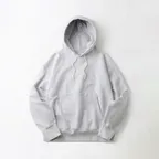 REVERSE HEAVY HOOD SWEAT_1%MELANGE GRAY