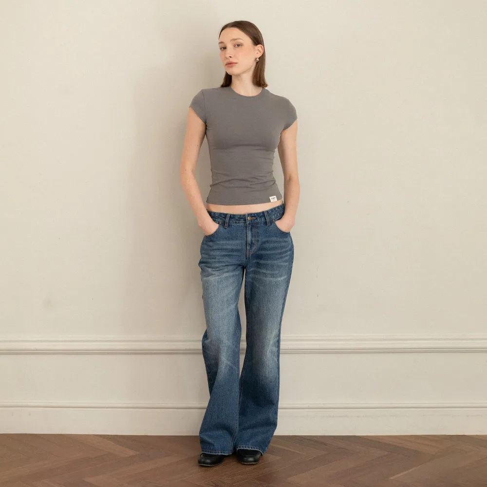 THE RODEO JEANS (MID BLUE)