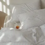 [쇼케이스특가] 에브리웨어 데일리 스트라이프 차렵이불세트(SS/Q/K) 3종