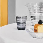 아이노 알토 유리컵 220ml 회색 2개입_1008561