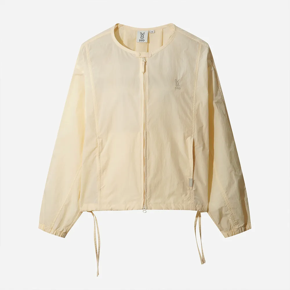 여성) 루나 넥리스 자켓(CREAM)