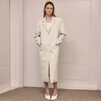 시즌리스 90s 코튼 트렌치 자켓_MINT