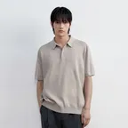 컴포트 폴로 니트 (베이지)