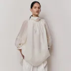 Gatherneck Blouse Margarine
