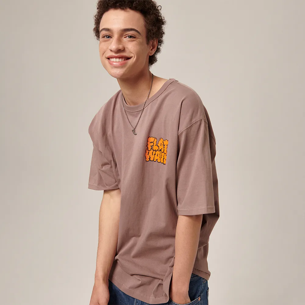 Blou Print T-Shirt Brown - 감도 깊은 취향 셀렉트샵 29CM