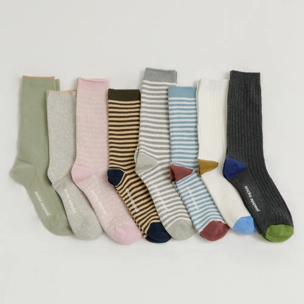 [29CM단독] rib socks 2pack SET