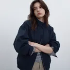[14차] Classic harrington jumper (navy)