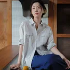 Foin pocket shirt (light gray)