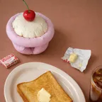 cupcake basket STRAWBERRY CREAM