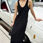 오리지널 루 원피스 블랙