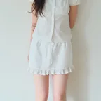 [4차 reorder] Lace Ruffle Skort (WHITE)