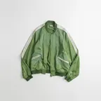 WASHED WOOL SOUVENIR JACKET grass