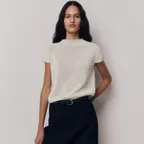 Tylor Mockneck Knit Ecru