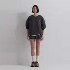 [2차] Auber Sweat Shorts - Dark Gray