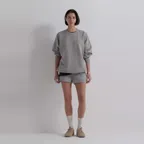 [2차] Auber Sweat Shorts - Gray