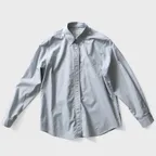 TG2-SH10 피마 스냅다운 셔츠 - 시티블루