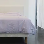 사그락거리는 60수 고밀도 워싱면-라일락 이불커버