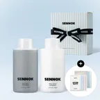 [선물포장] 센녹 바디케어 기프트 세트 ( 애프터 배스 바디워시 110ml & 바디로션 110ml ) + [증정] 센녹 바디 & 헤어케어 샤쉐 4종 + 헤어 오일 샤쉐 4종
