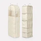멀티 행잉 오거나이저 1개 + 아우터 압축 파우치 L