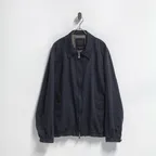 Cotton Linen Fasel Jacket Navy
