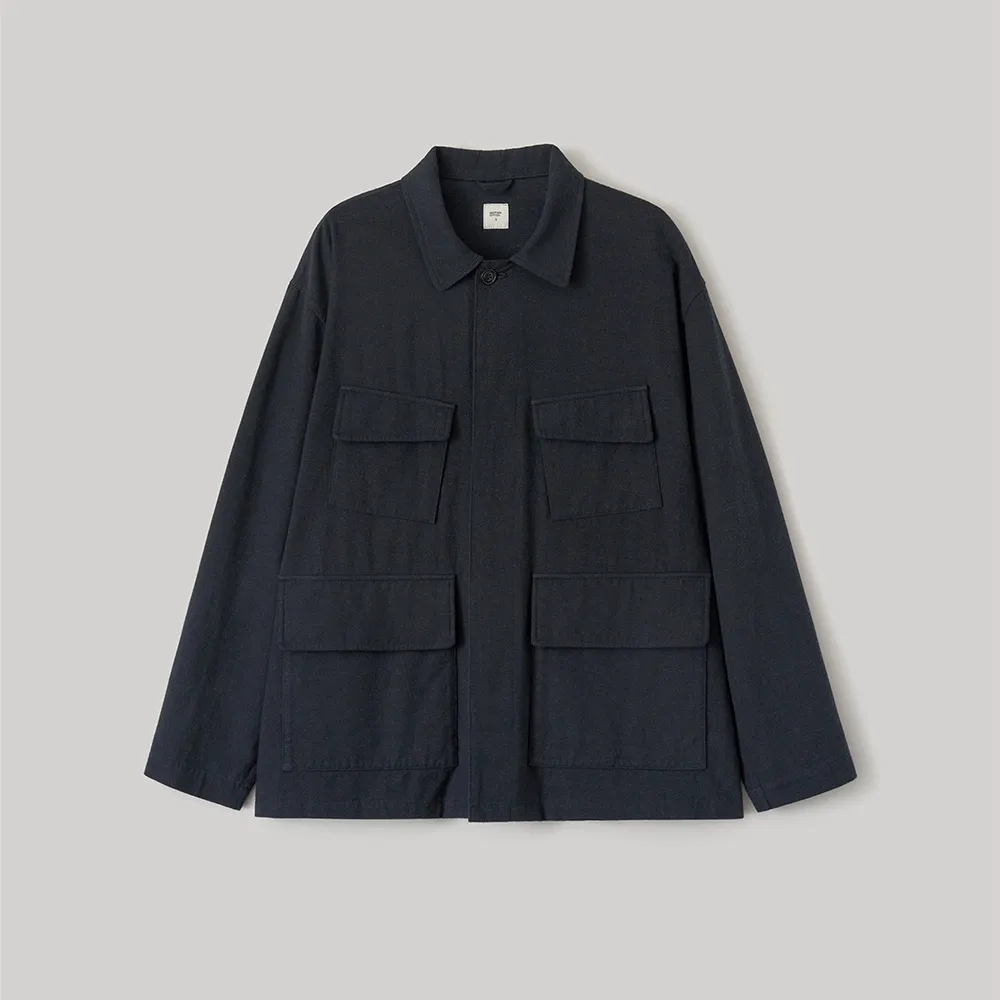 Peachskin B.D.U Jacket (Dark Navy)