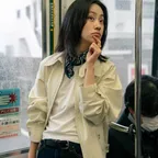 Cotton Drizzler Jacket (Ivory)