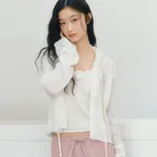 Ruffle Cardigan Set_4colors