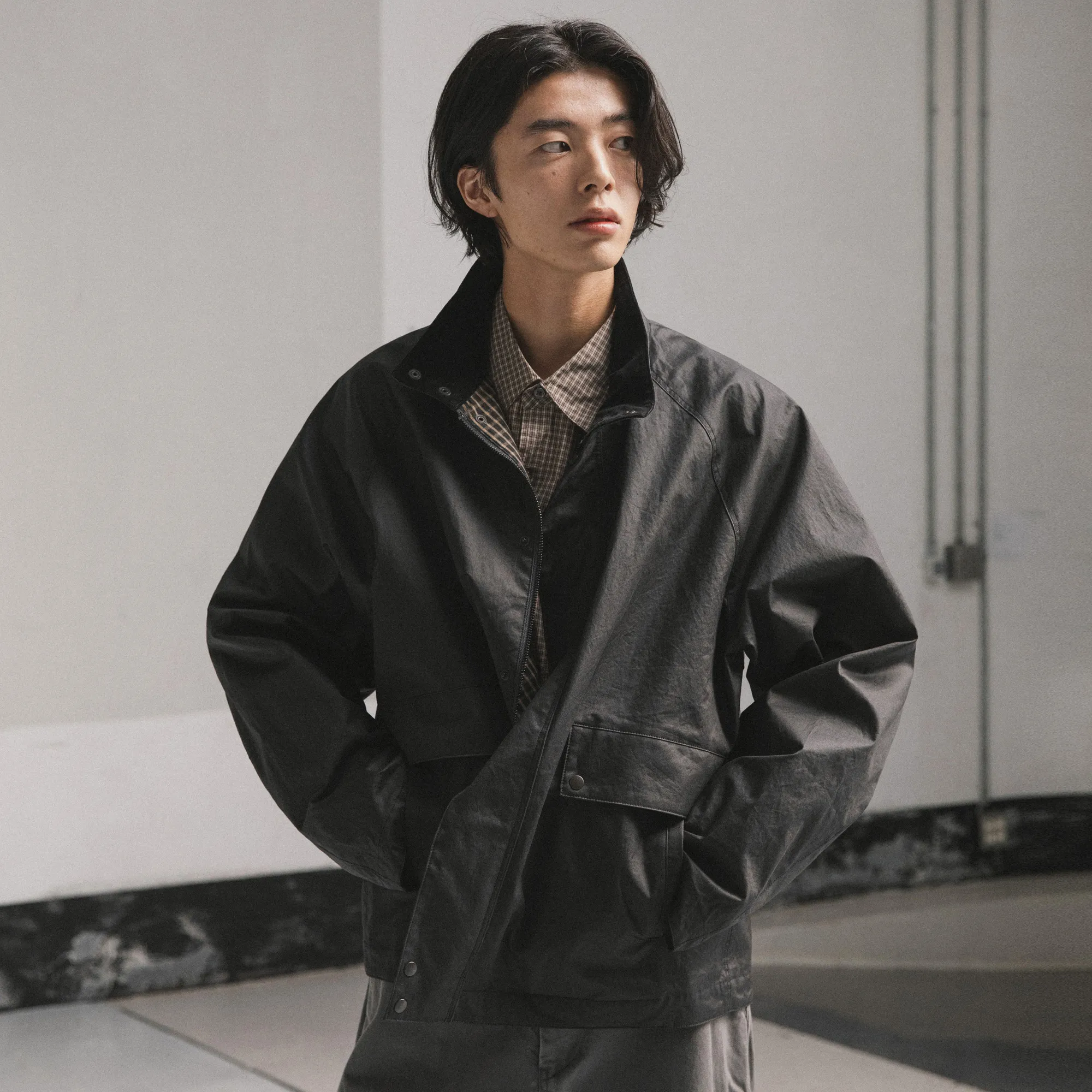 Neo British Harrington Jacket (Coal)
