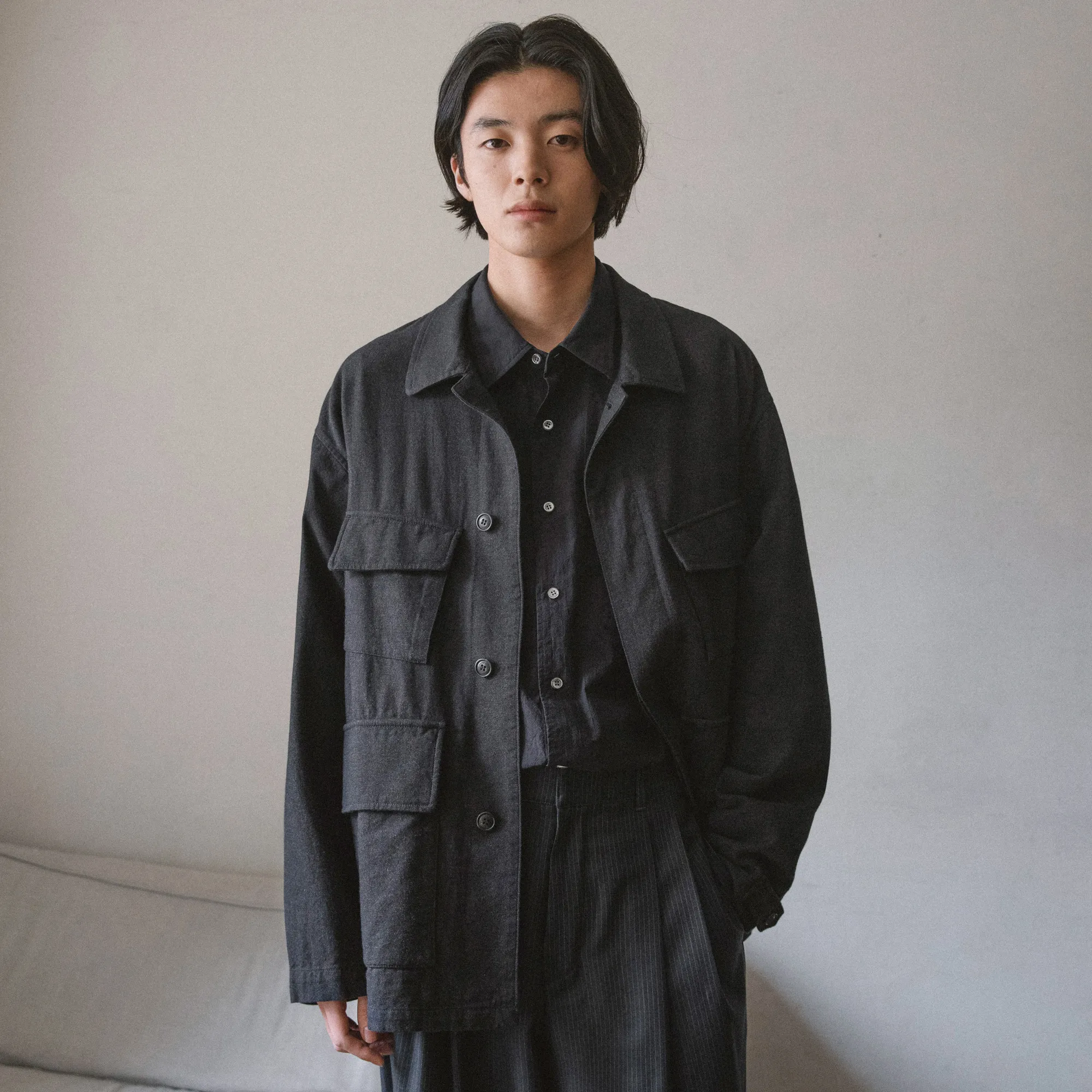 Peachskin B.D.U Jacket (Coal)
