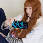 [S26 출시][+맥세이프] Flora Fur Blue 에폭시 범퍼 케이스 (아이폰/갤럭시/Z플립)