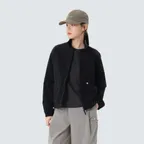 루트 여성 스탠드넥 바람막이 Black (S26MWRWB65)