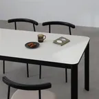 플로 사각 4인 식탁 1200