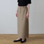 레이어 롱 스커트 (Brown)