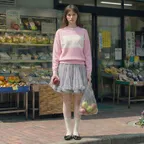 [29CM단독] Pink X Sinoon Pullover Knit (Pink)
