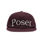 Poser vintage cap, maroon