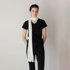 Rua Wrinkle Scarf (Cream)