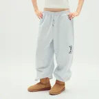 Galaxy Hitchhiker Jogger Pants Melange White