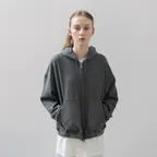 Natural Oversized Hoodie (Charcoal)
