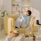 알로소 사티큐브스위블 1인소파 패브릭소파 (회전암체어)