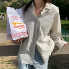 [2차] Beneto stripe shirt (ivory)