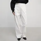 Davin Curve Pants (White)